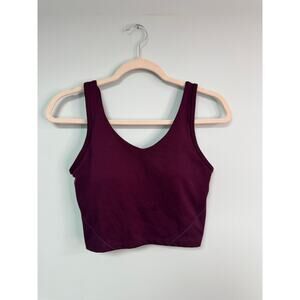 NWOT! Balance Collection Bra Tank - Size Medium - Burgundy